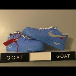 Off-White MCA University Blue Air Forces